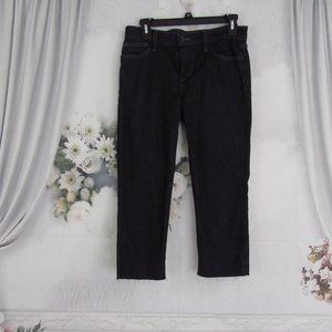 Joes Jeans Dark Blue Cut Off Capri Jeans Size 28